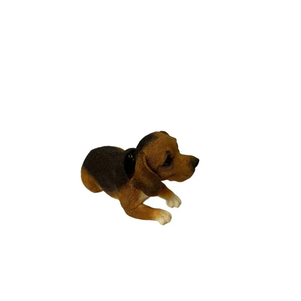 Dog Figurine Bobble‎ Head Car Dashboard Nodder Doll Flocked 5